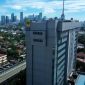 Tampak udara Gedung PLN Kantor Pusat di daerah Kebayoran Baru, Jakarta Selatan.