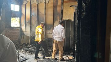 Pasca Kebakaran, Kadishub Babel Tetap Ngantor di Ruang Staf: “Pelayanan Tidak Berhenti!”