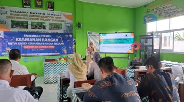 BBPOM di Pangkal Pinang Bentuk Kader Keamanan Pangan Melalui Bimtek SAPA Sekolah