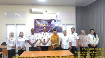 DPKP Bangka Belitung Gelar Sosilasisasi dan Bimtek SDM Perkebunan Kelapa Sawit