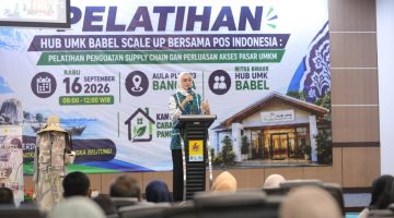 Gandeng PLN dan PT Pos Indonesia, Ketua Dekranasda BabelcDorong UMKM Naik Kelas dan Adaptif