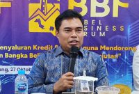 Kepala Perwakilan Bank Indonesia Provinsi Kepulauan Bangka Belitung, Rommy S. Tamawiwy