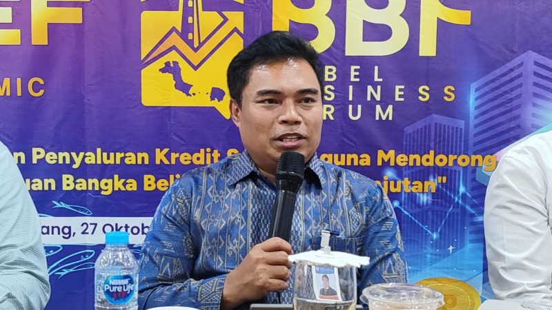 Kepala Perwakilan Bank Indonesia Provinsi Kepulauan Bangka Belitung, Rommy S. Tamawiwy